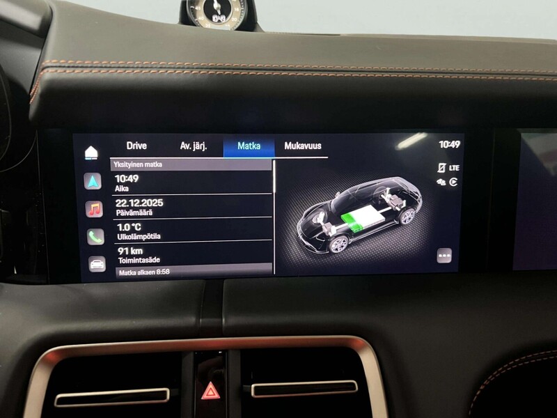 Porsche Taycan vaihtoauto