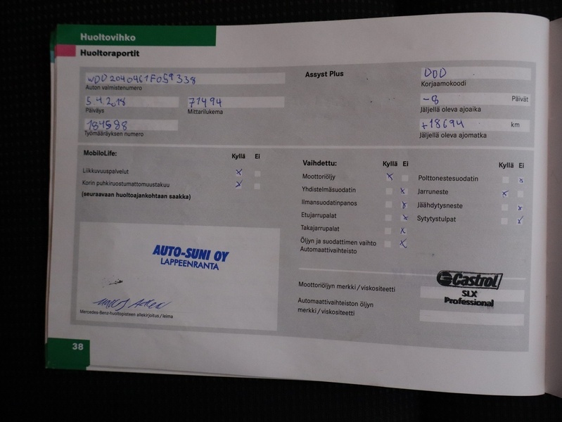 Mercedes-Benz C vaihtoauto