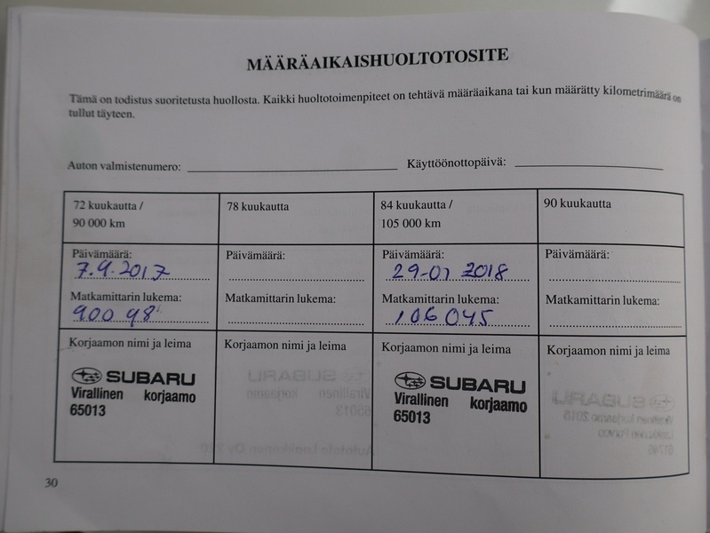 Subaru Forester vaihtoauto