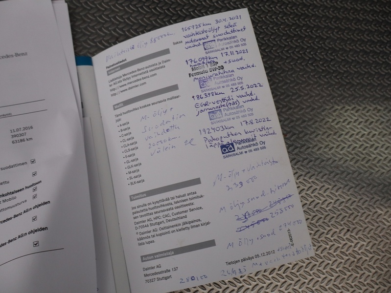 Mercedes-Benz CLA-sarja vaihtoauto