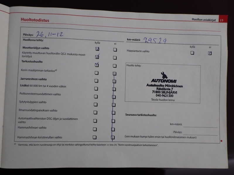 Skoda Octavia vaihtoauto