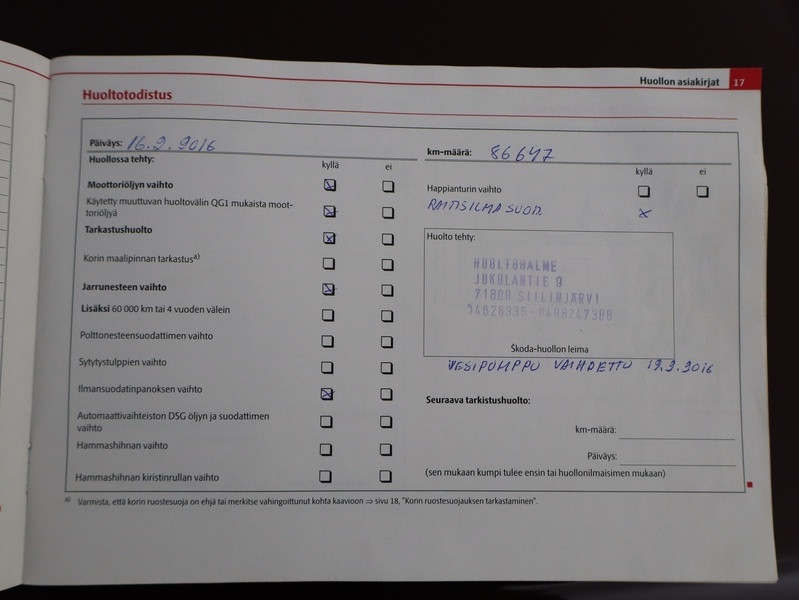 Skoda Octavia vaihtoauto