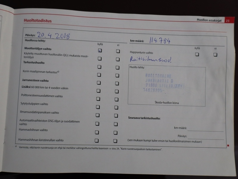 Skoda Octavia vaihtoauto