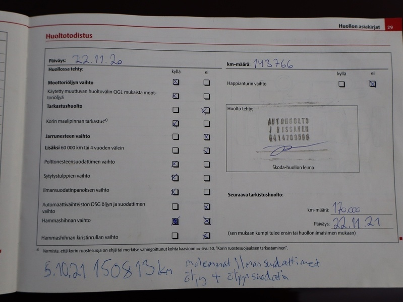 Skoda Octavia vaihtoauto