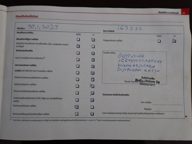 Skoda Octavia vaihtoauto