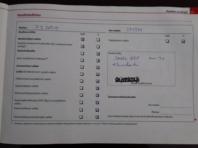 Skoda Octavia vaihtoauto