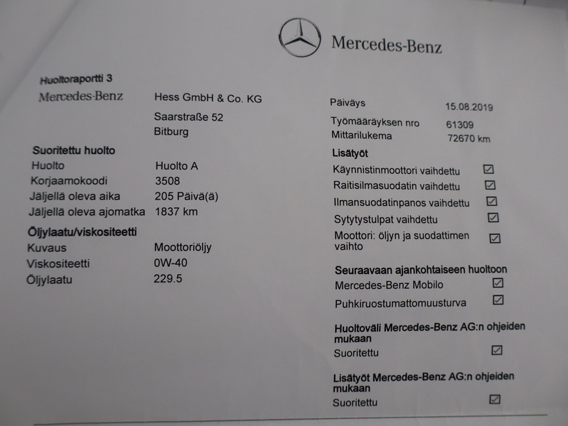 Mercedes-Benz GLC vaihtoauto