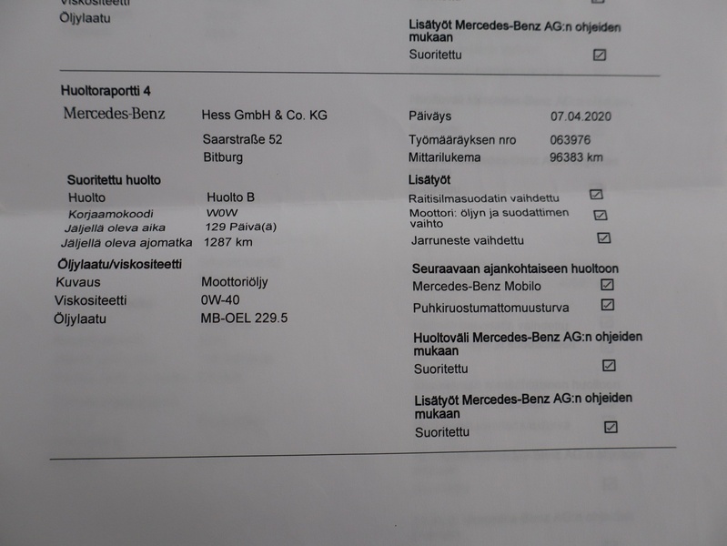 Mercedes-Benz GLC vaihtoauto