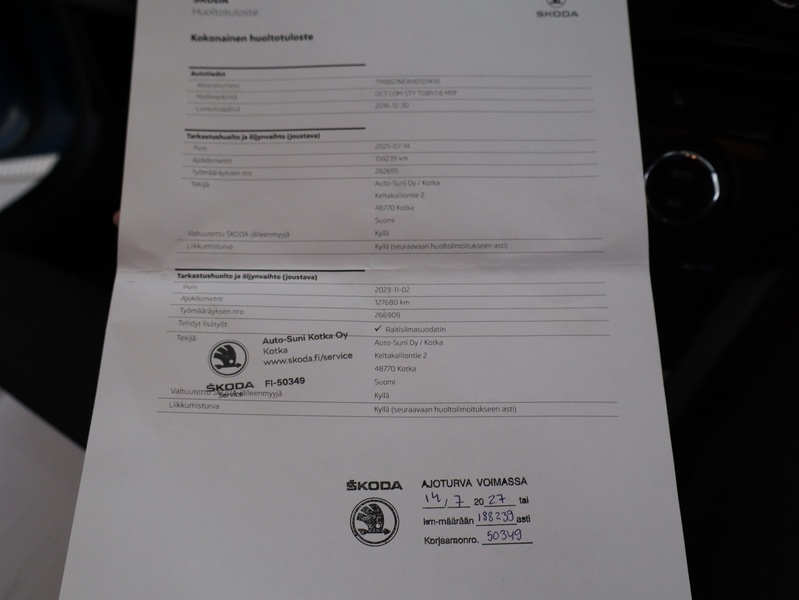 Skoda Octavia vaihtoauto