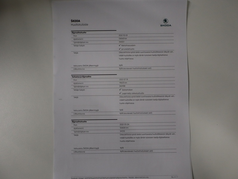 Skoda Octavia vaihtoauto