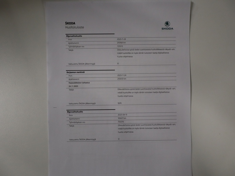 Skoda Octavia vaihtoauto