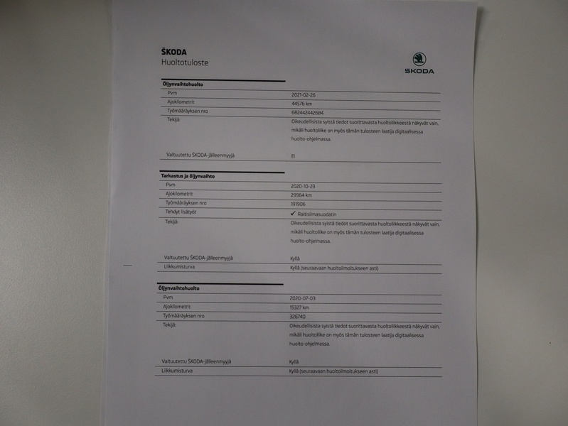 Skoda Octavia vaihtoauto