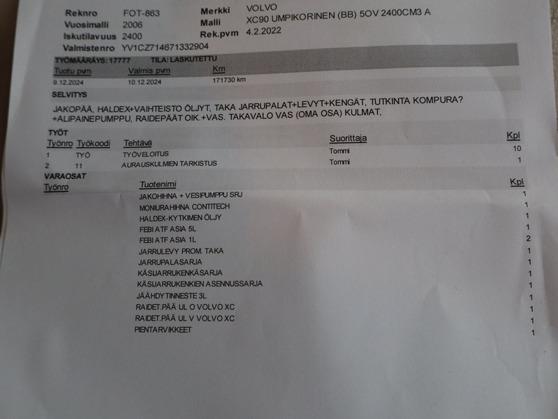 Volvo XC90 vaihtoauto