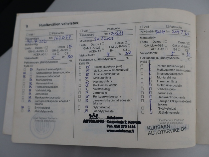 Opel Astra vaihtoauto