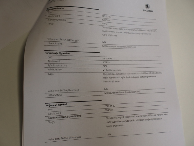 Skoda Octavia vaihtoauto