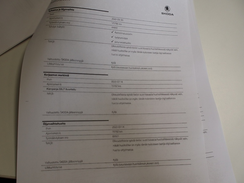 Skoda Octavia vaihtoauto