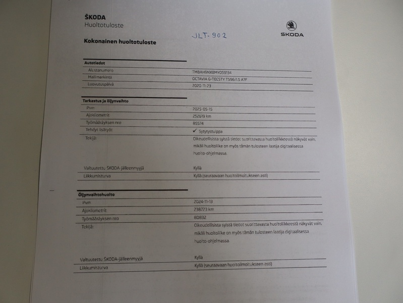 Skoda Octavia vaihtoauto