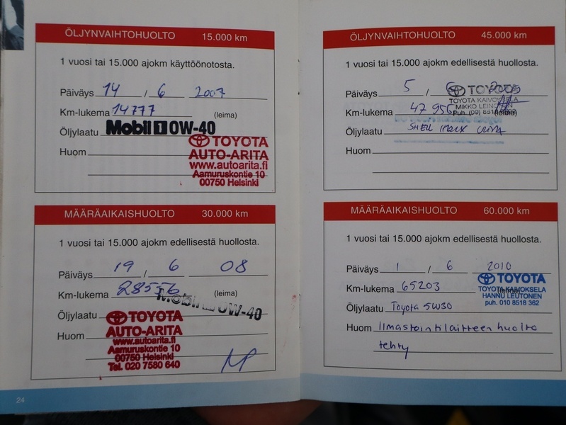 Toyota Avensis vaihtoauto