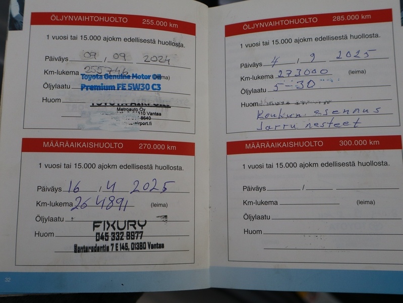 Toyota Avensis vaihtoauto