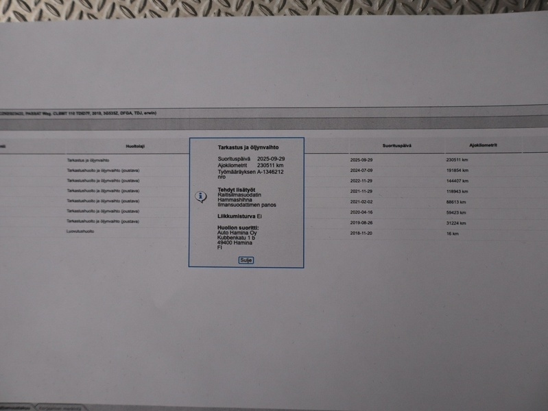 Volkswagen Passat vaihtoauto
