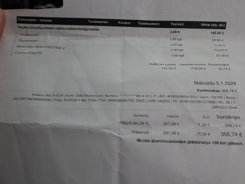 Mercedes-Benz A vaihtoauto