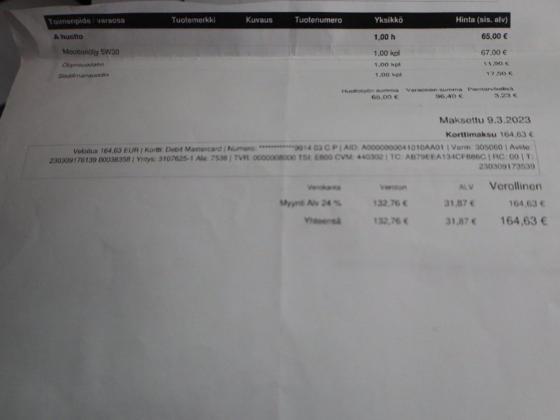 Mercedes-Benz A vaihtoauto