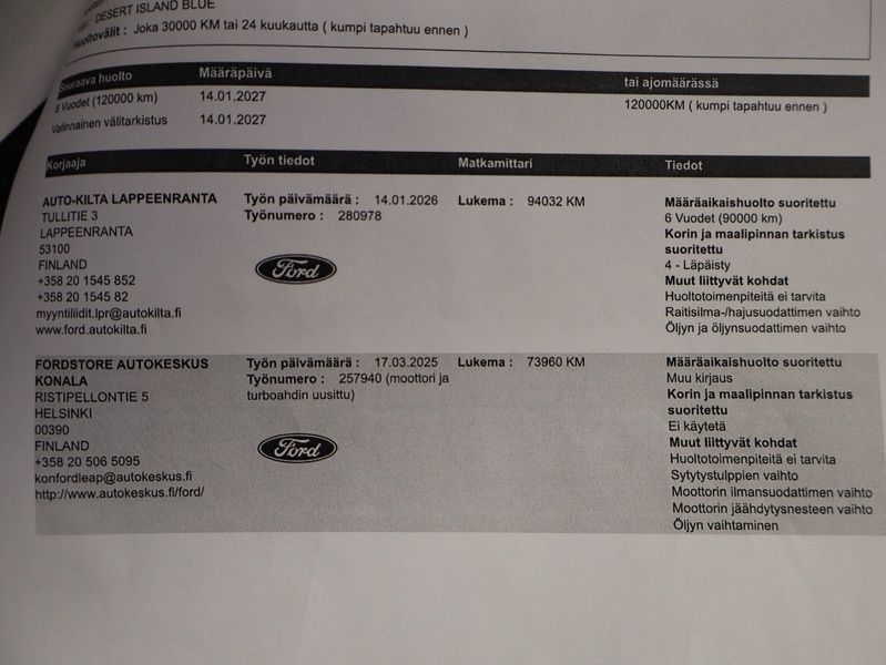 Ford Focus vaihtoauto