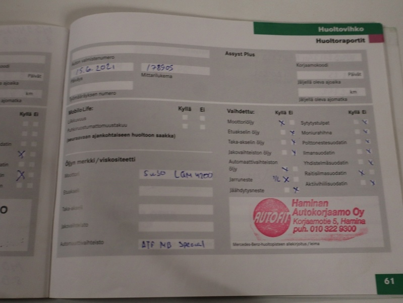 Mercedes-Benz E vaihtoauto