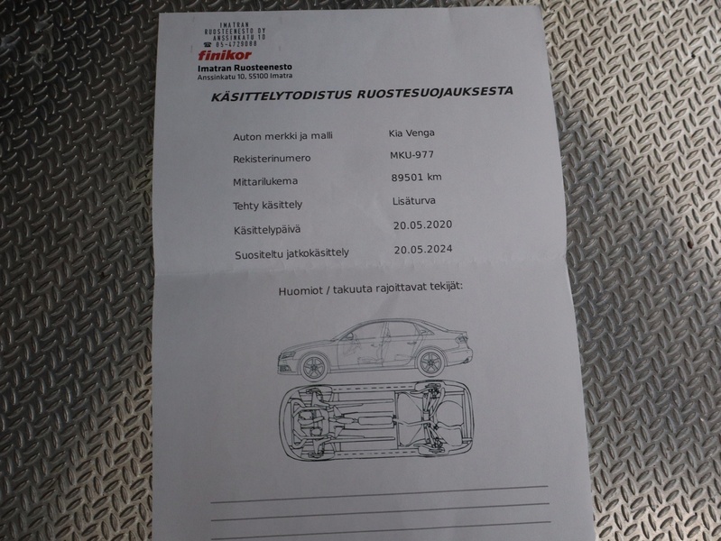 Kia Venga vaihtoauto