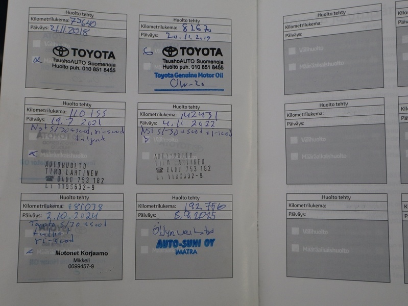 Toyota Verso vaihtoauto