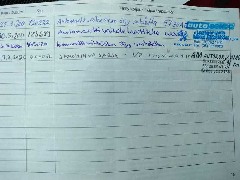 Peugeot 307 vaihtoauto