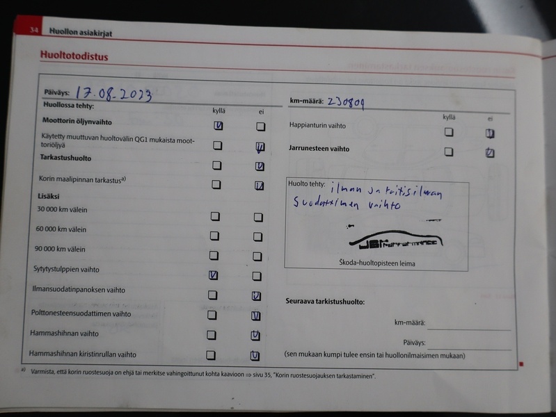 Skoda Superb vaihtoauto