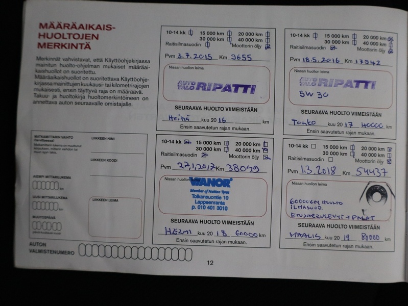 Nissan NOTE vaihtoauto