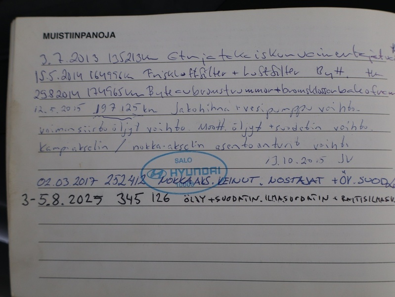 Hyundai Tucson vaihtoauto