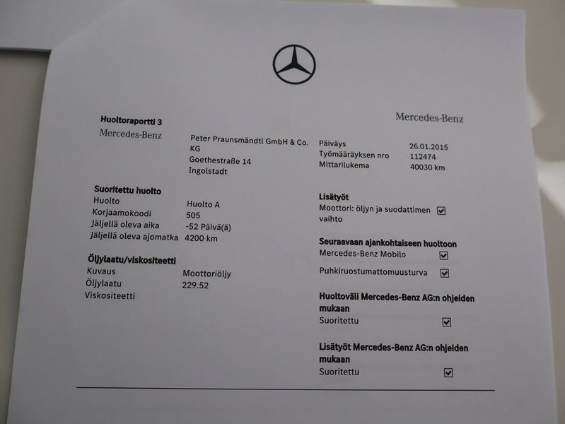 Mercedes-Benz ML vaihtoauto