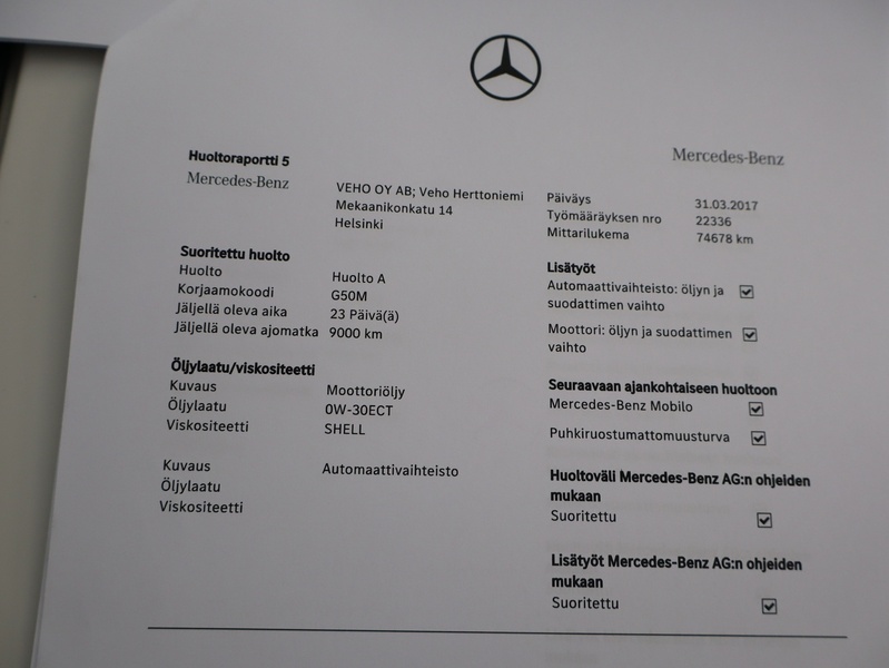 Mercedes-Benz ML vaihtoauto