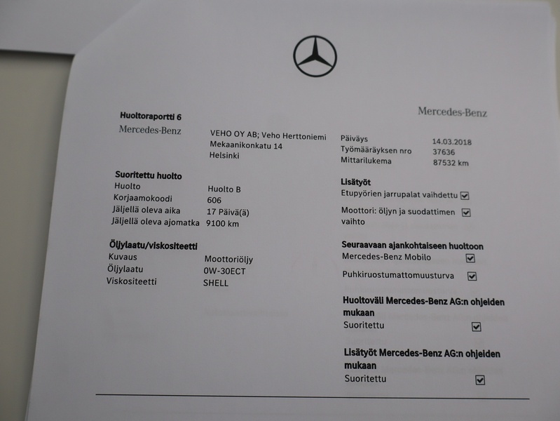 Mercedes-Benz ML vaihtoauto