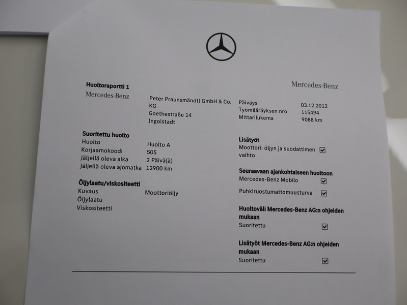 Mercedes-Benz ML vaihtoauto