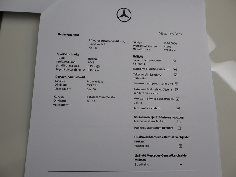 Mercedes-Benz ML vaihtoauto