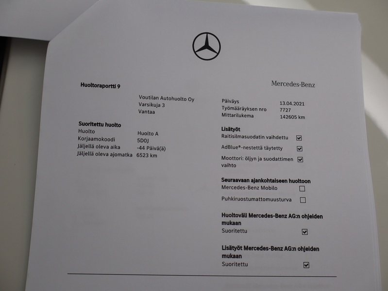 Mercedes-Benz ML vaihtoauto