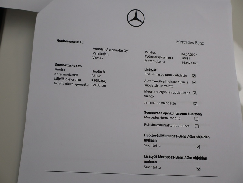 Mercedes-Benz ML vaihtoauto