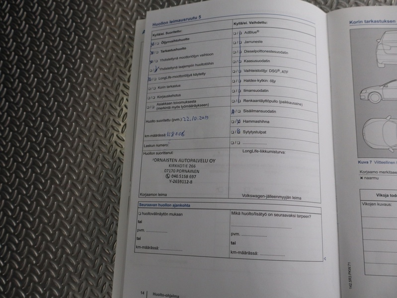 Volkswagen Passat vaihtoauto