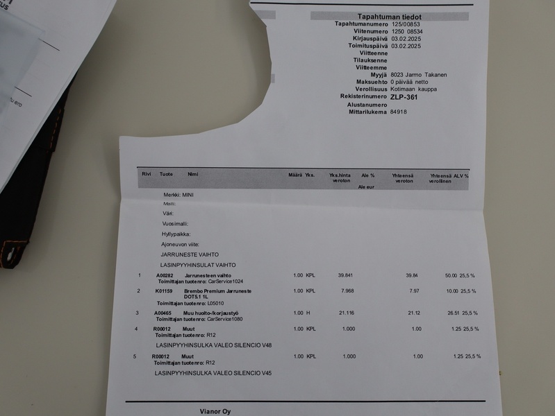 Mini Cooper vaihtoauto