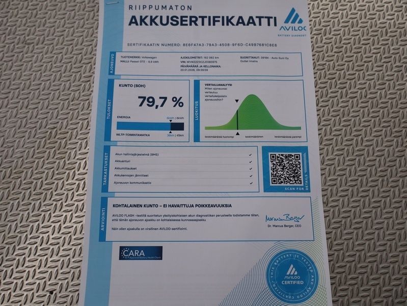 Volkswagen Passat vaihtoauto