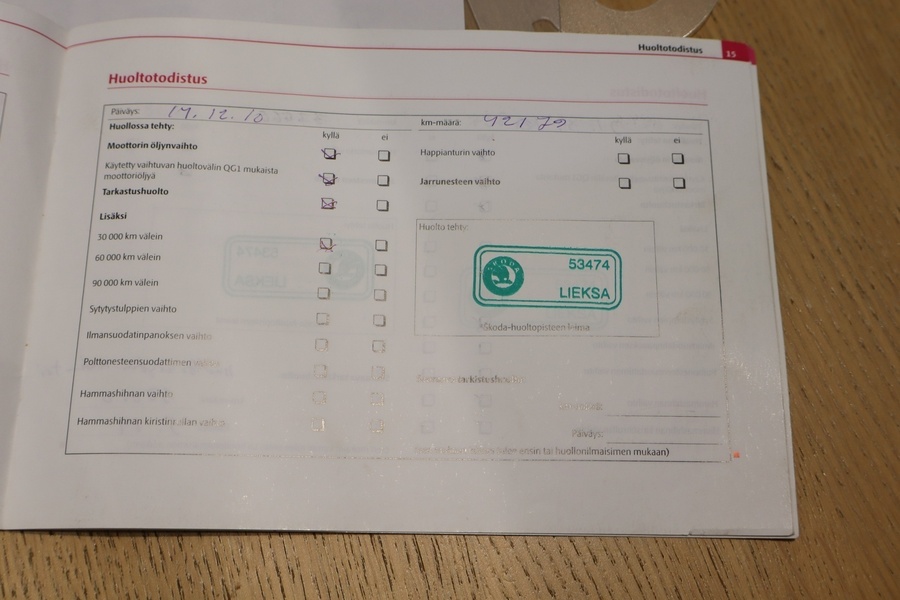 Skoda Fabia vaihtoauto