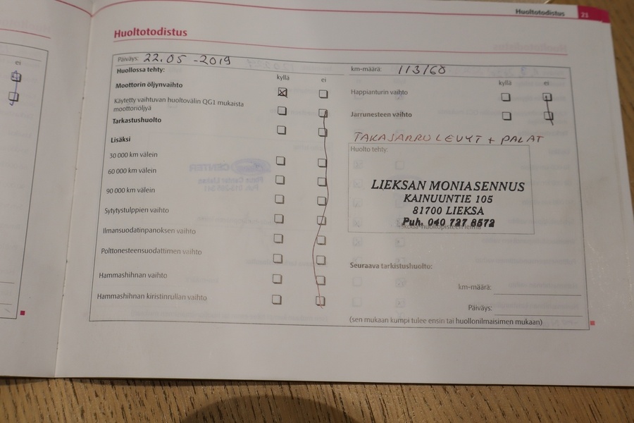 Skoda Fabia vaihtoauto