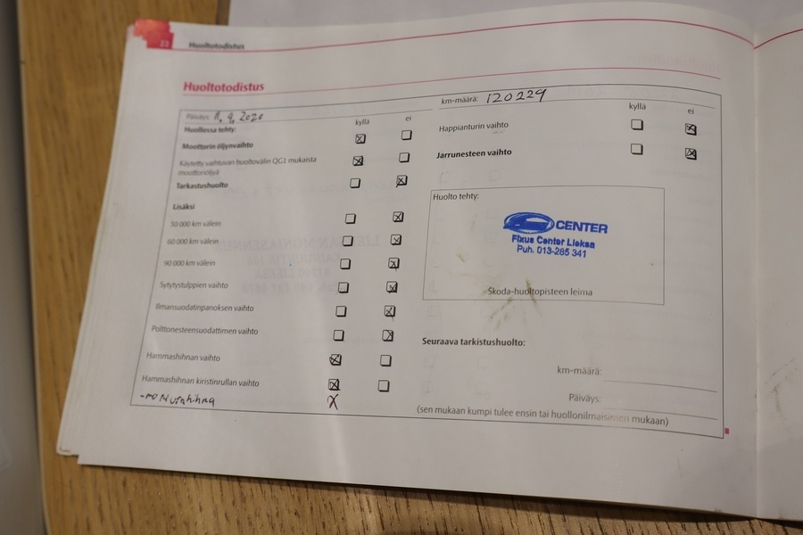 Skoda Fabia vaihtoauto