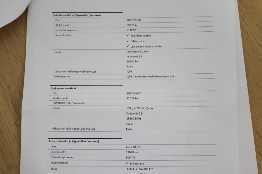 Volkswagen Touran vaihtoauto