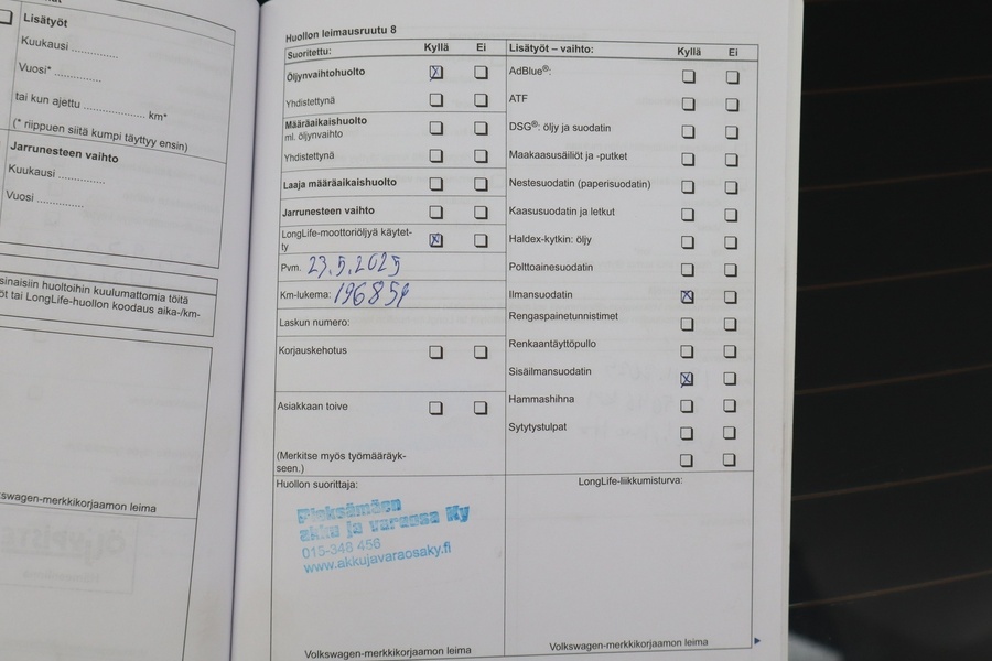 Volkswagen Passat vaihtoauto