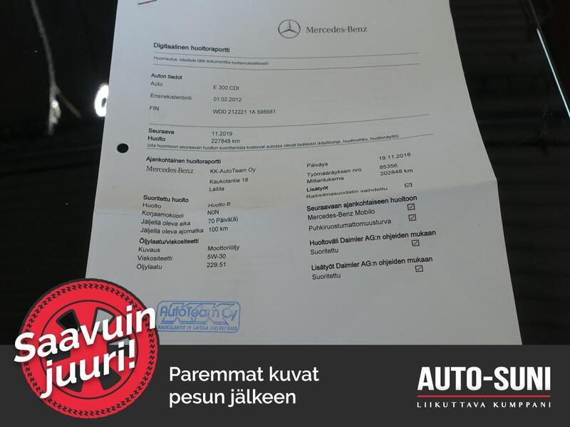 Mercedes-Benz E vaihtoauto